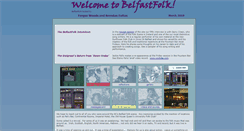 Desktop Screenshot of belfastfolk.co.uk